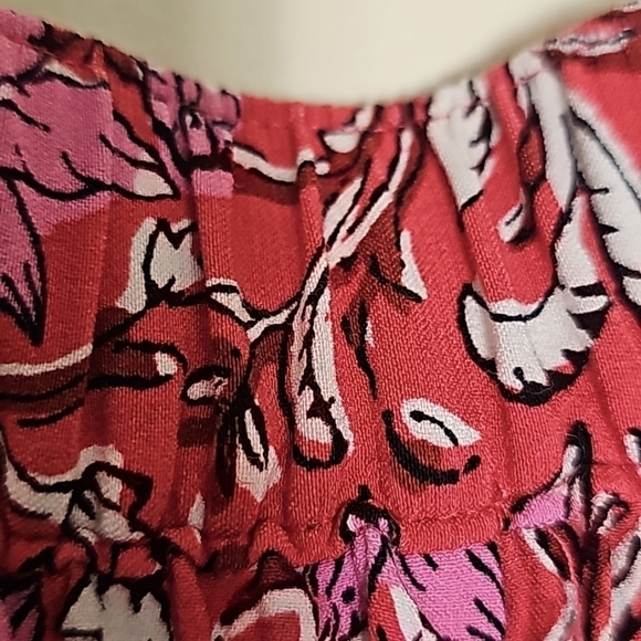 Loft Women's Floral Wide Leg Pants Size S - Picture 5 of 7
